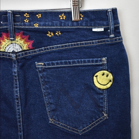 MOTHER The Vagabond Mini Fray Skirt - Picture 7 of 13